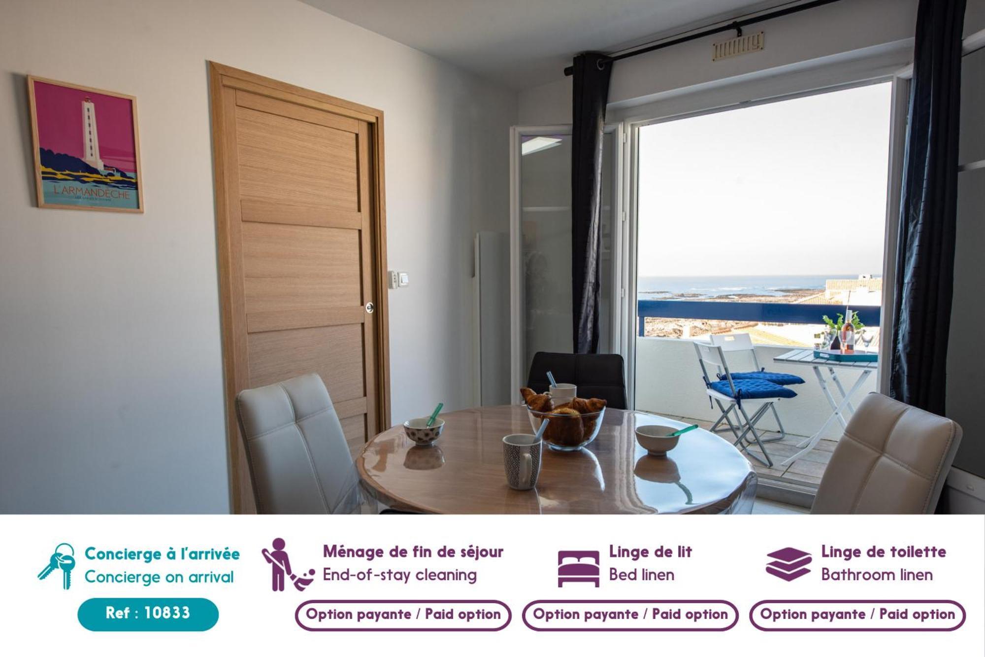 Vue Mer ! Appartement Pour 4 Ле-Сабль-д'Олонн Екстер'єр фото